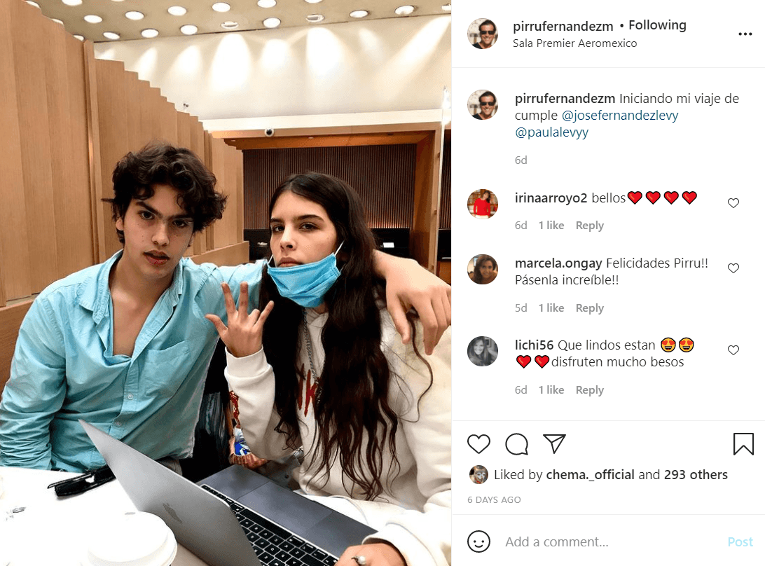 El pasado 19 de marzo, 'El Pirru' anunció que se iba de viaje con sus hijos, Paula y José Emilio, para celebrar su cumpleaños.