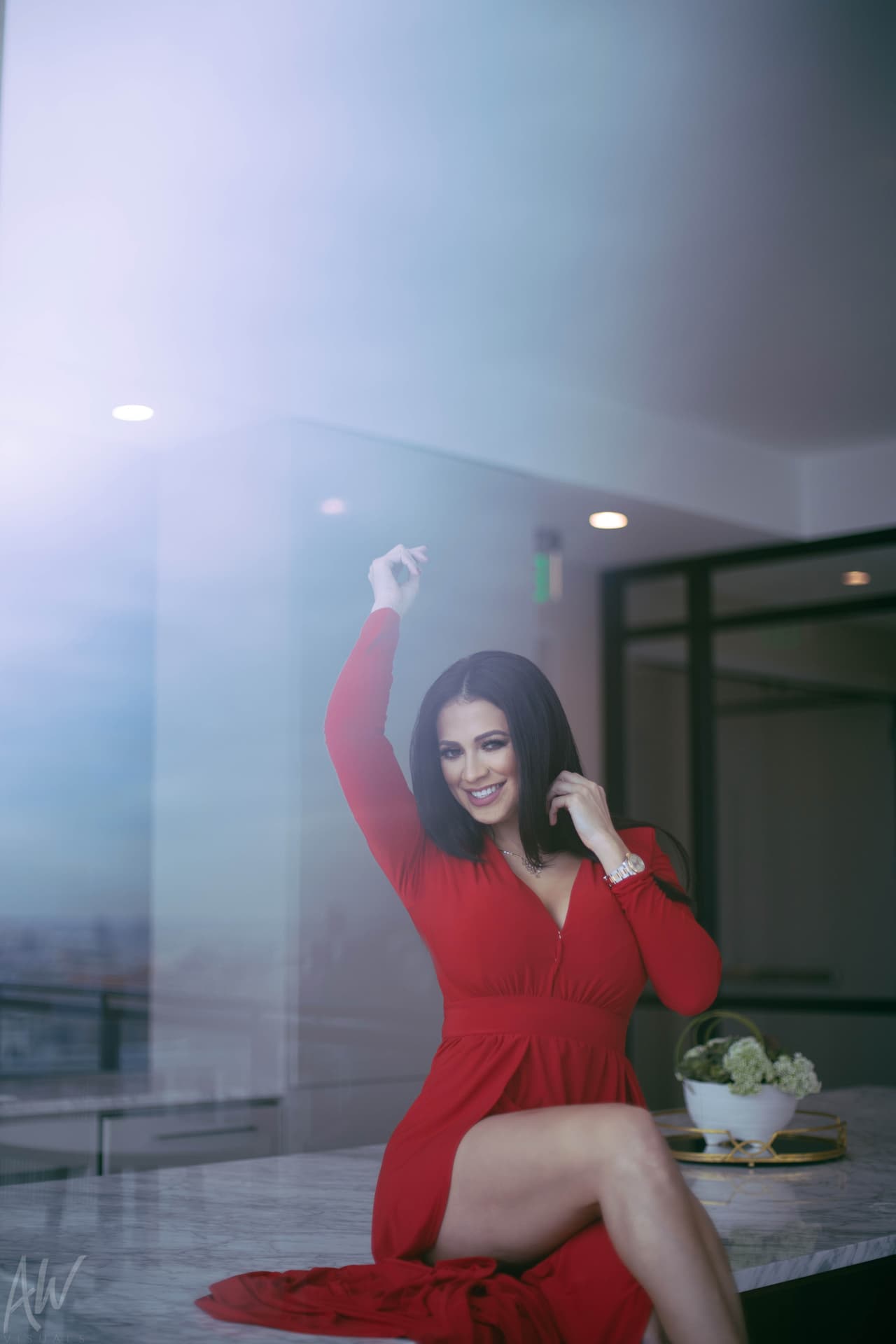 La moda durante las fiestas decembrinas nunca puede faltar y
<b>Carla</b> es una experta en el tema