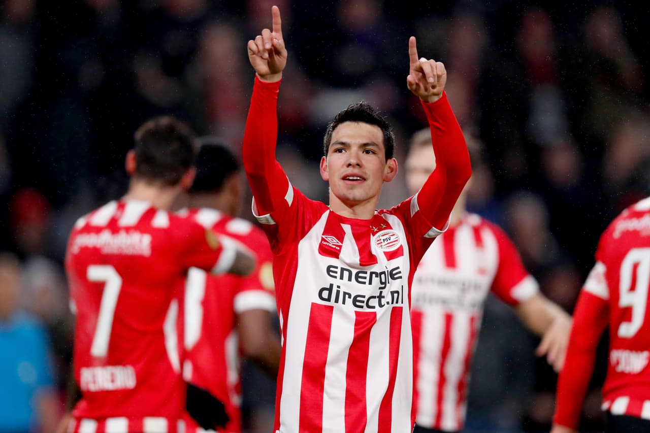 Gran manera de iniciar el partido para Lozano, quien no anotaba un doblete desde el 24 de noviembre de 2018 ante el Heerenveen.