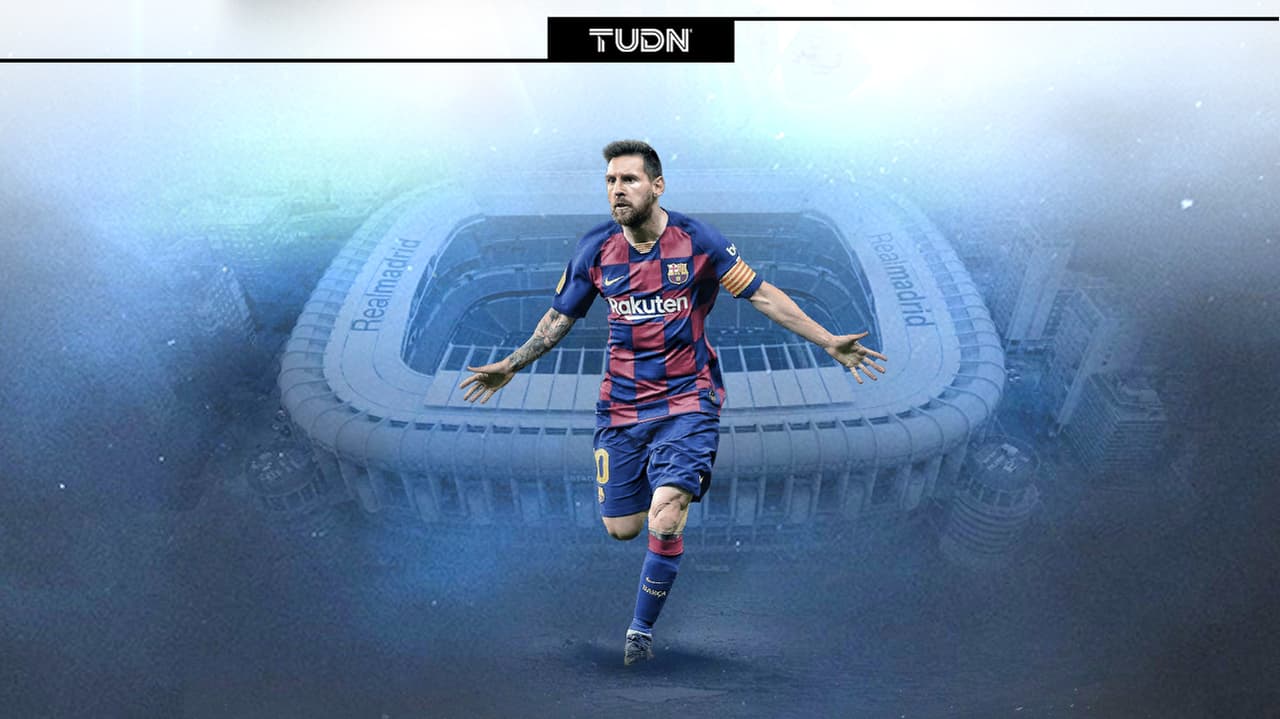 ¡El jardín de su casa! Los números de Messi en el Bernabéu