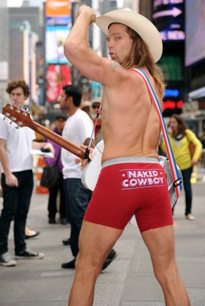 El icono de Nueva York lo anunció y lo cumplió. Desde hoy se le verá por las calles con nuevos calzoncillos.