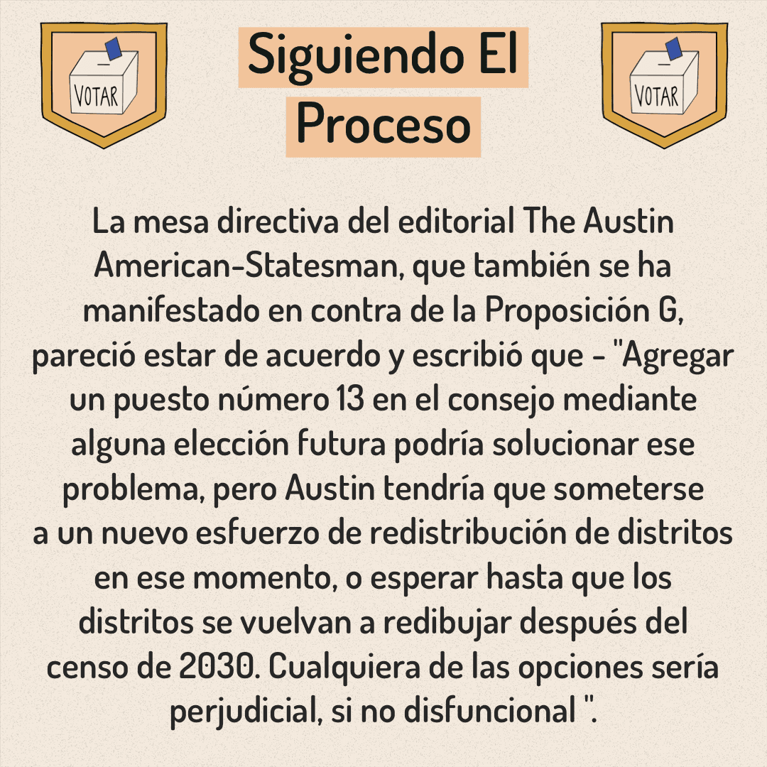 Puedes votar desde ahora hasta el 1 de mayo. Aquí hay información sobre la Propuesta G para ayudarlo a tomar una decisión más informada al votar.
