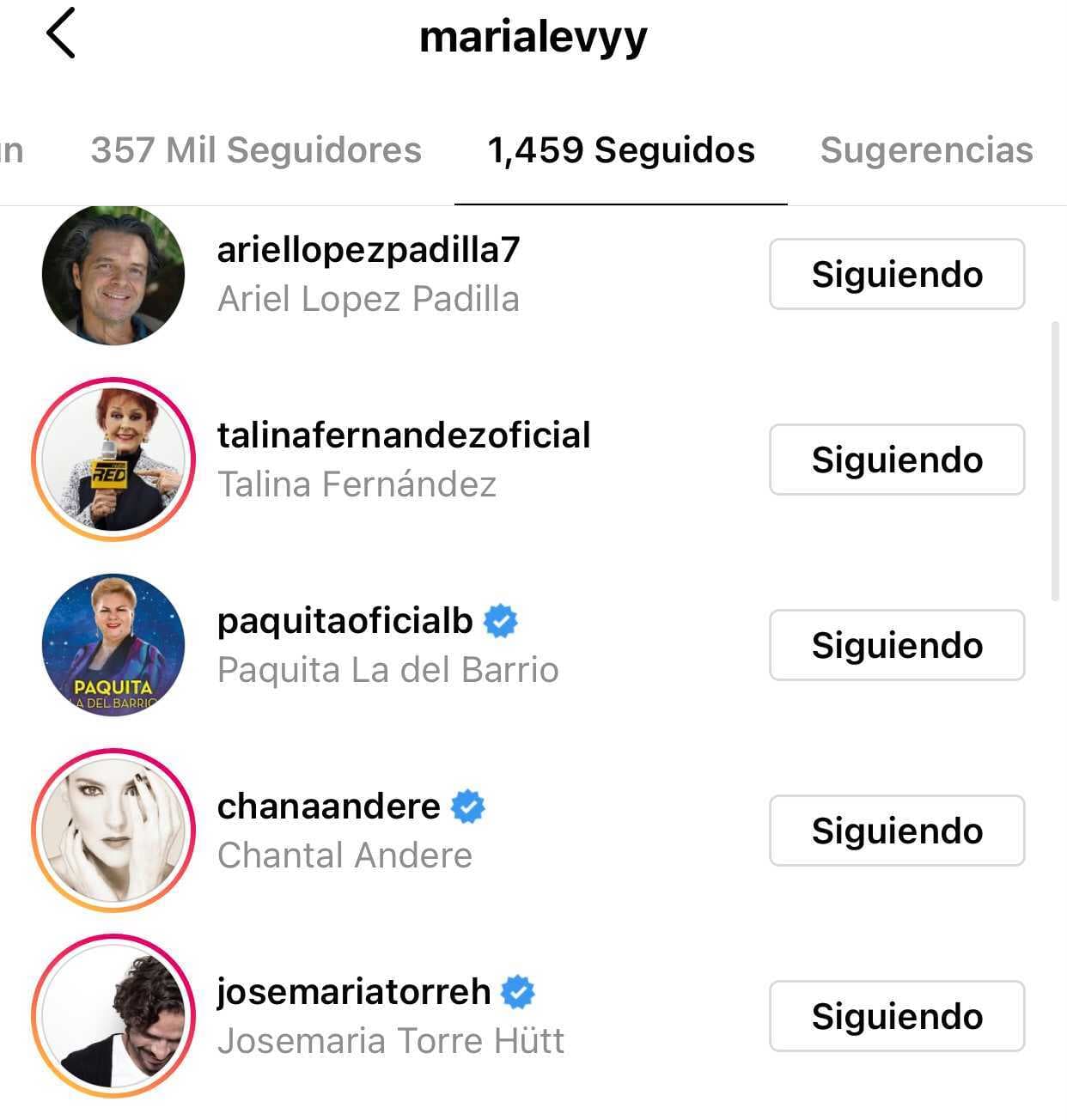 A finales de 2020, 'La Dama del Buen Decir' le dijo a Mara Patricia Castañeda que, hasta ese entonces, no había visto las fotos de su nieta: "La respeto profundamente. 
<b><a href="https://www.youtube.com/watch?v=7yU6kGFz1hI&t=1628s" target="_blank">Tiene una clase, como la tenía Mariana, como la tengo yo</a></b>", recalcó, "no he visto tales fotos pero estoy segura que deben de ser de muy buen gusto". La presentadora no sigue a María en Instagram, pero la joven sí la sigue a ella.