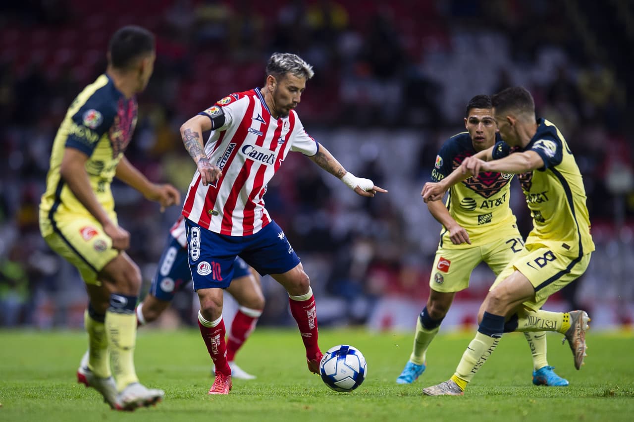 Atlético de San Luis le dio un ‘baile’ al América y lo estaba goleando con tantos de Bilbao, Hernández y Berterame, pero en los últimos minutos las Águilas tuvieron una reacción que no alcanzó gracias a los goles de Roger y Henry.