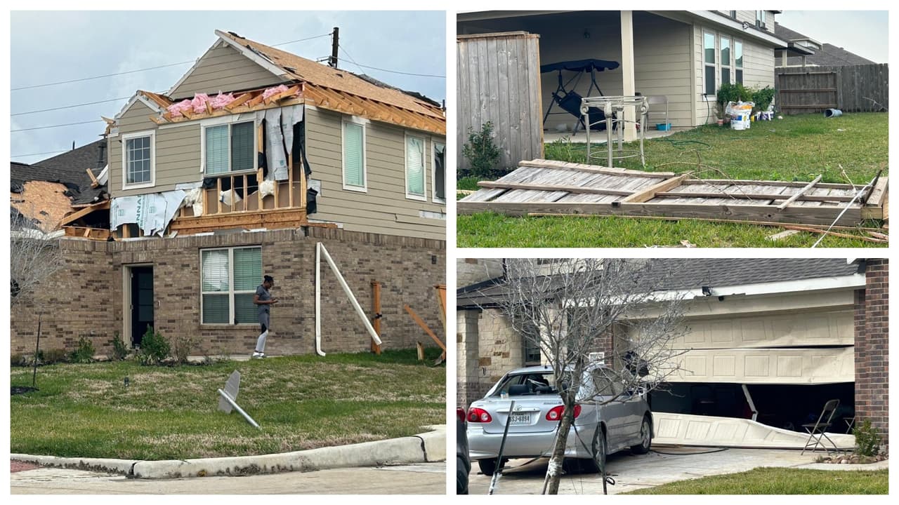 Reportan al menos un muerto: tornados tocan tierra y causan daños en el sureste de Texas 