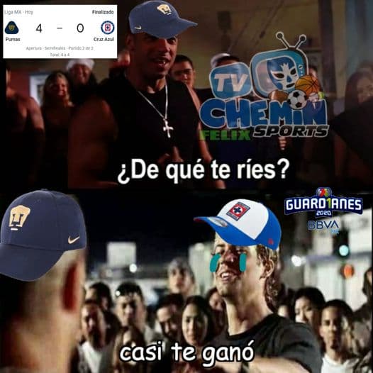 Los memes se regocijan con la derrota de Cruz Azul y las redes sociales se inundan de burlas hacia la máquina.