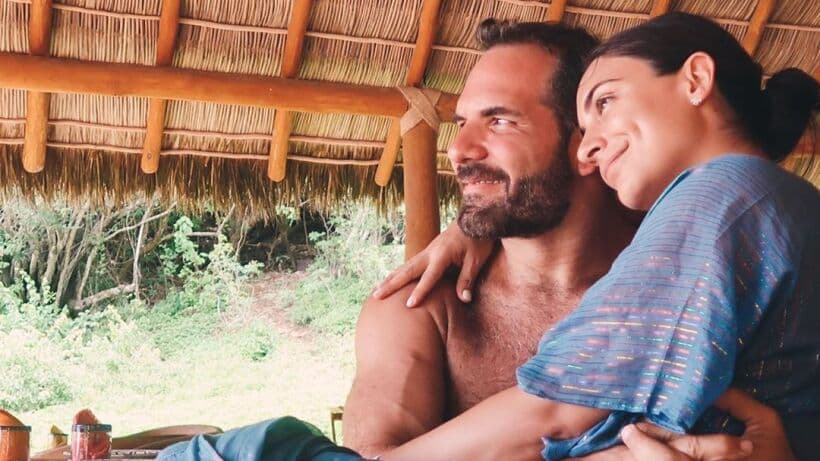 Así presentó Ana Brenda Contreras a Zacarías Melhem en 2020.