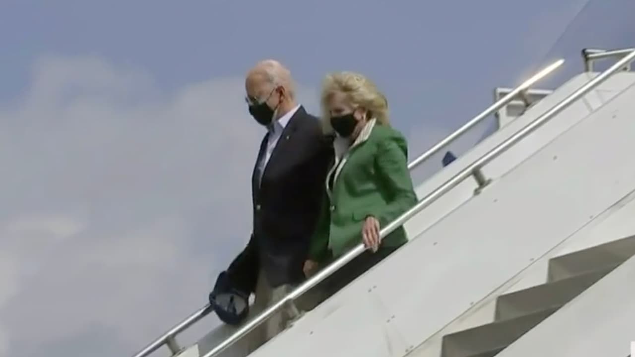 El presidente de Estados Unidos, Joe Biden y su esposa visitan Houston para hacer una serie de recorridos en una agenda que durará poco más de 5 horas.