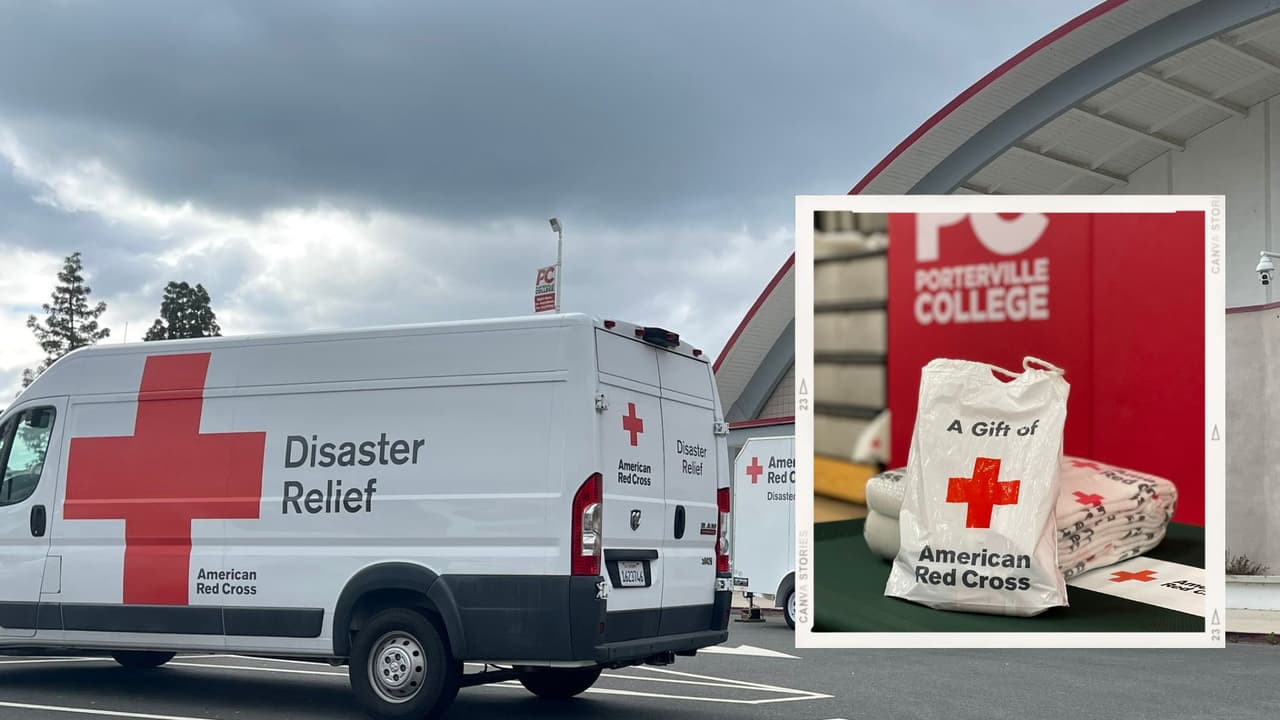 Estos son los refugios que la Cruz Roja mantiene abiertos para afectados por las inundaciones en el Centro de California