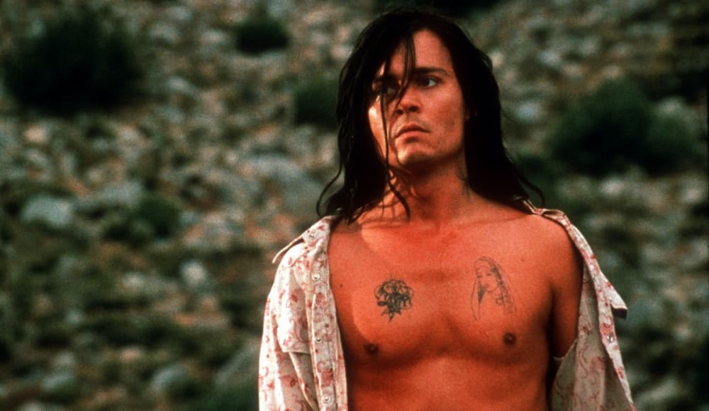 Johnny Depp en 'The Brave', película en la que actuó y dirigió