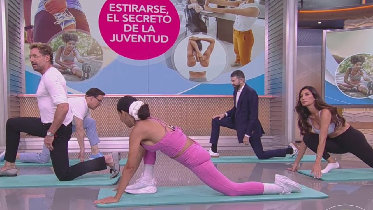 Elizabeth Gutiérrez  y Gabriel Soto descubrieron el secreto de la eterna juventud con estos ejercicios