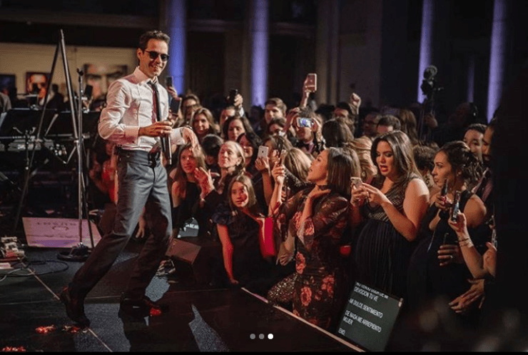 Durante la gala celebrada el pasado jueves, Marc Anthony, de 49 años, deleitó a la audiencia con varios de sus éxitos.