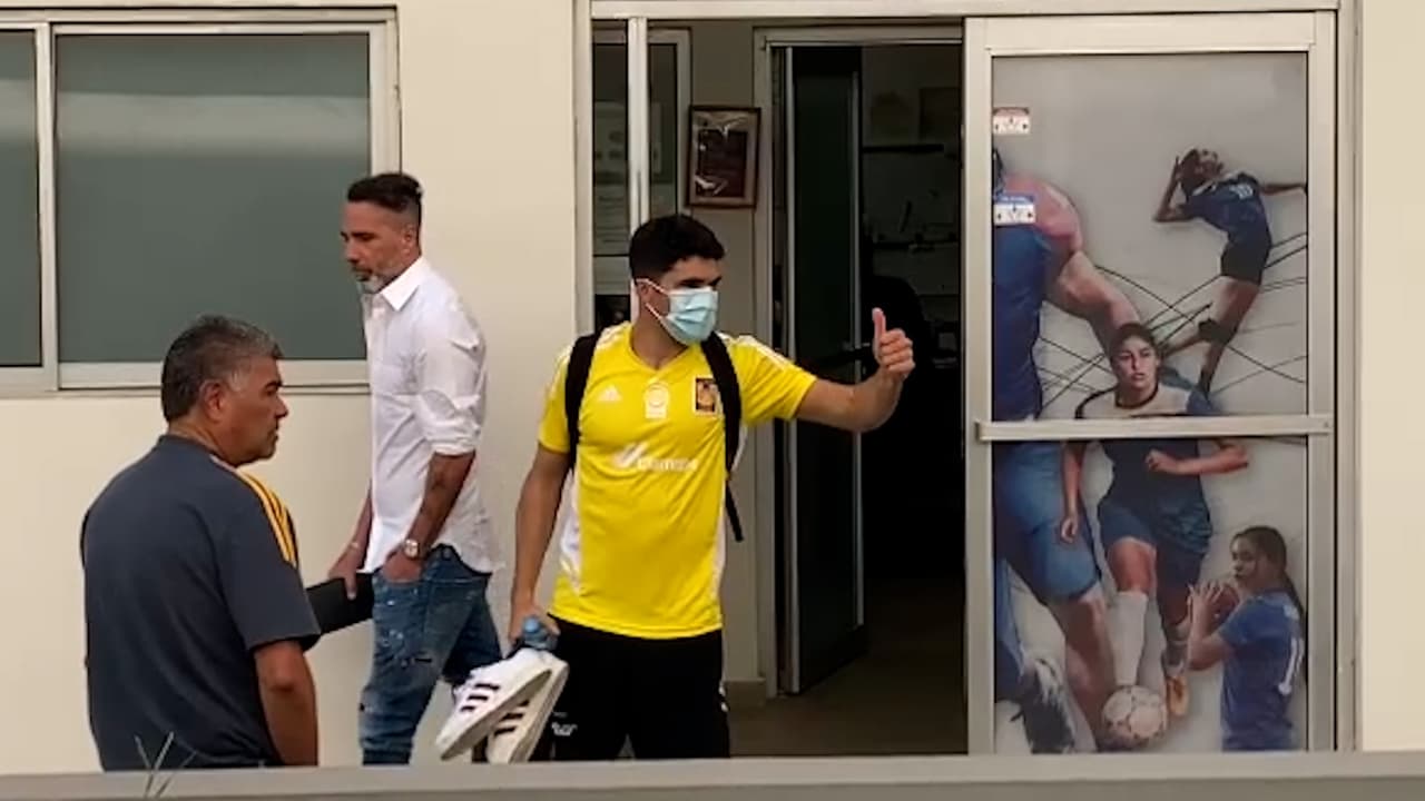 ¡Ya viste de felino! Nico Ibáñez completa pruebas médicas con Tigres