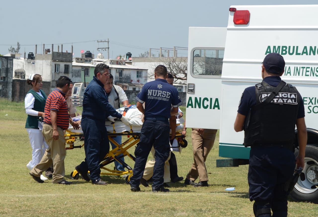 Armando Arrieta es trasladado al hospital tras ataque