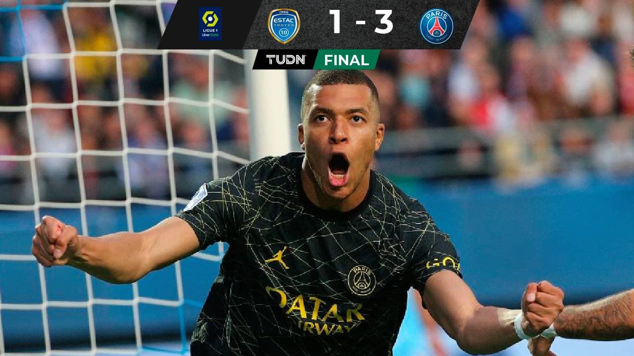 PSG, sin Messi, venció al Troyes y quedó cerca al título en la Ligue 1