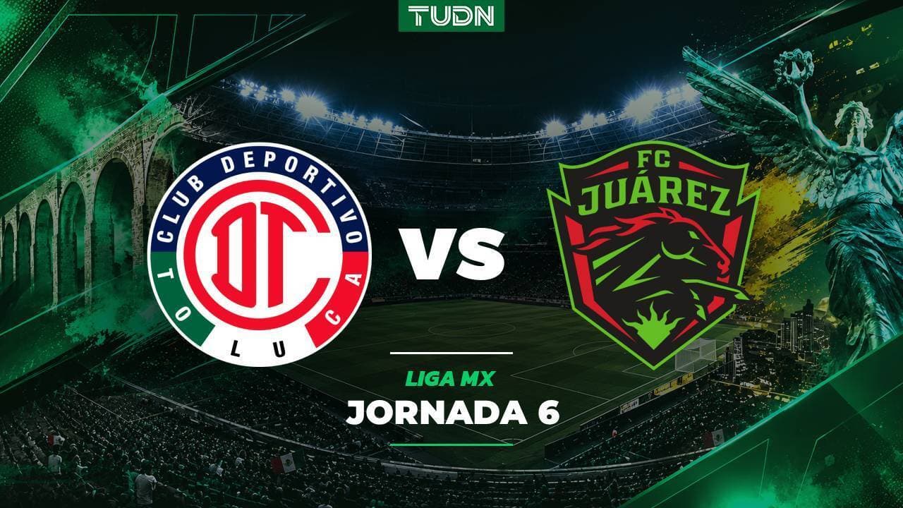 ¿Disparidad en el papel? Así puedes ver el Toluca vs. Juárez