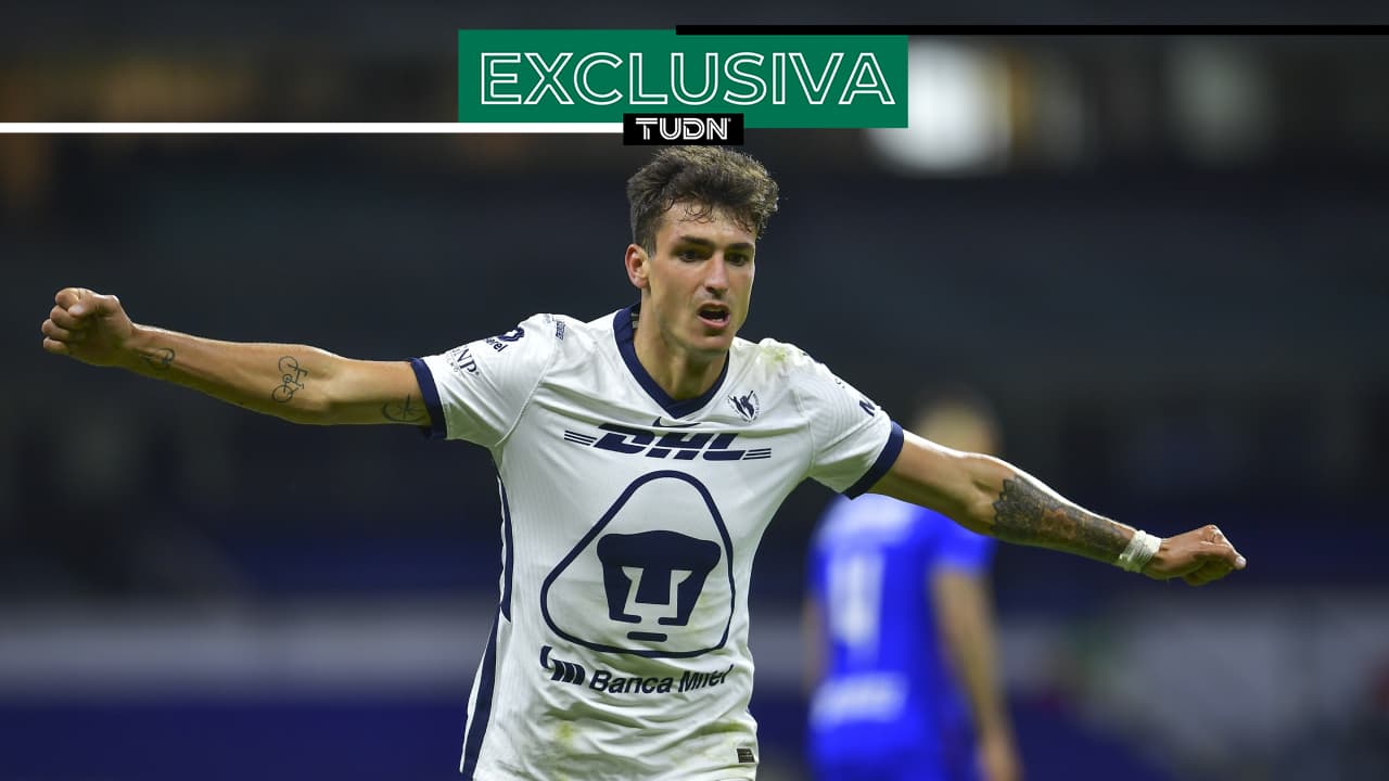 Dinenno sobre su llegada a Pumas: "La Liga MX hace más ruido"