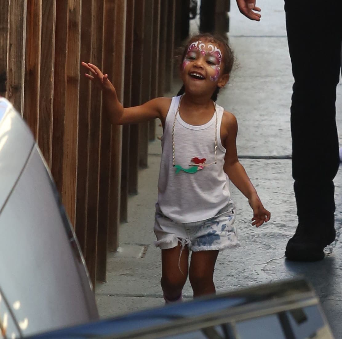 North terminó de muy buen humor.