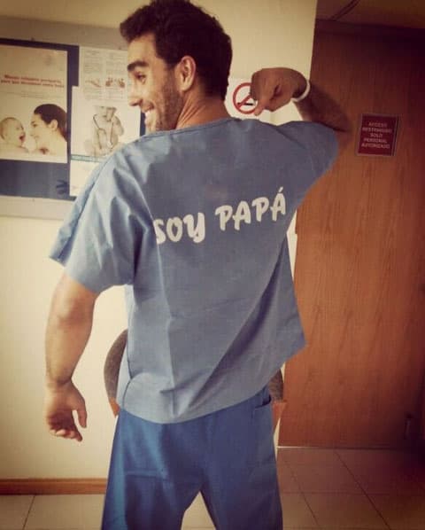 <b><a href="http://www.univision.com/temas/marcus-ornellas">Marcus</a></b> se sentía como pavorreal al estrenarse como padre, no cabía de felicidad.