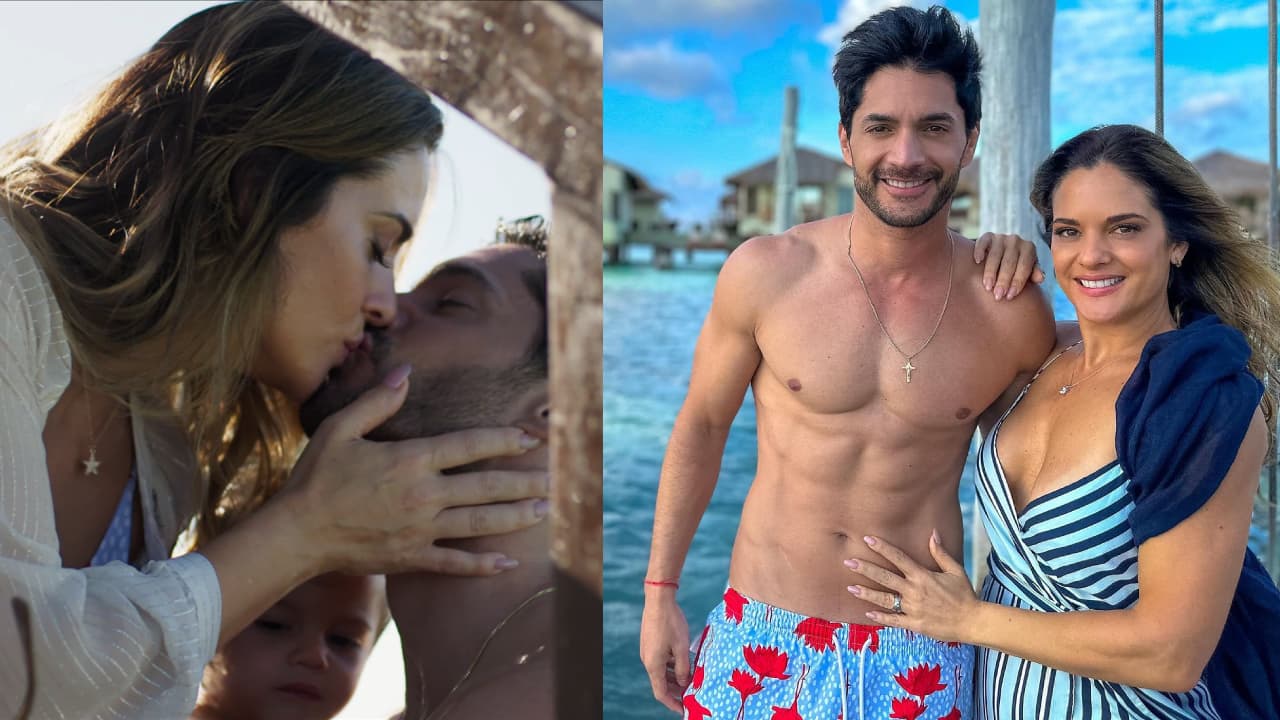 Daniel Elbittar es pareja de su esposa en 'El amor no tiene receta'