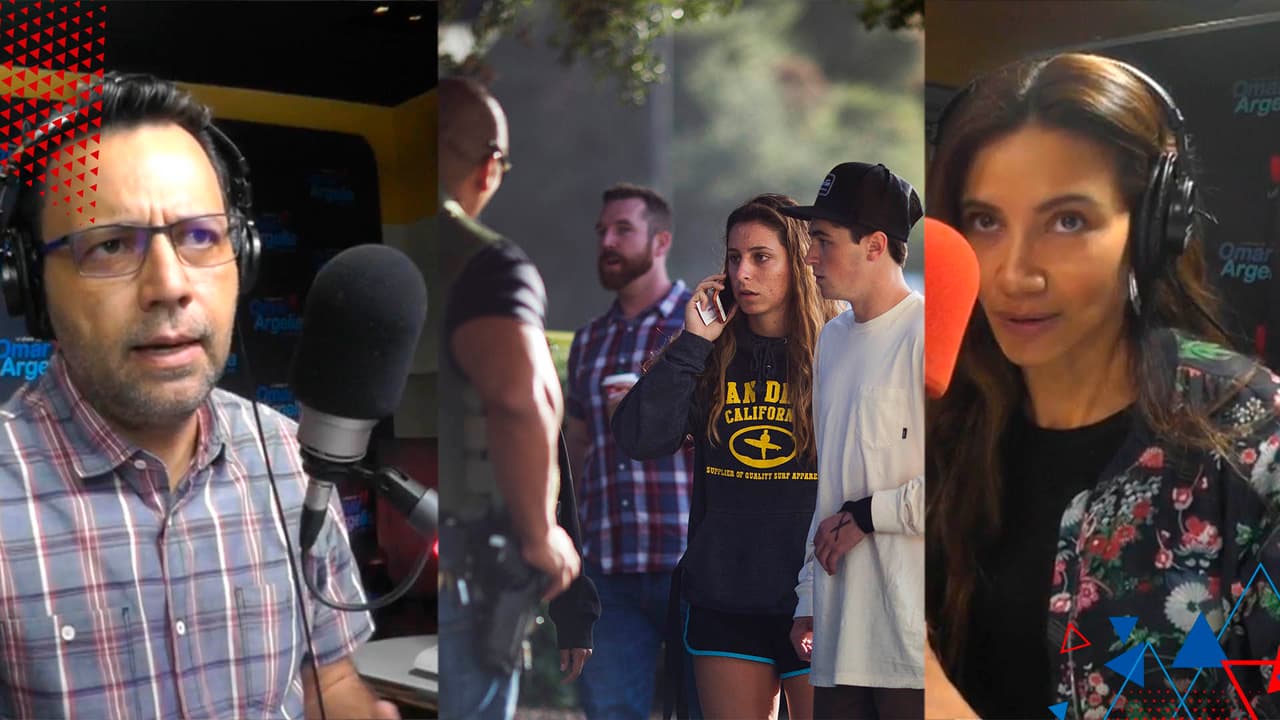 Omar y Argelia lamentaron el tiroteo masivo en California