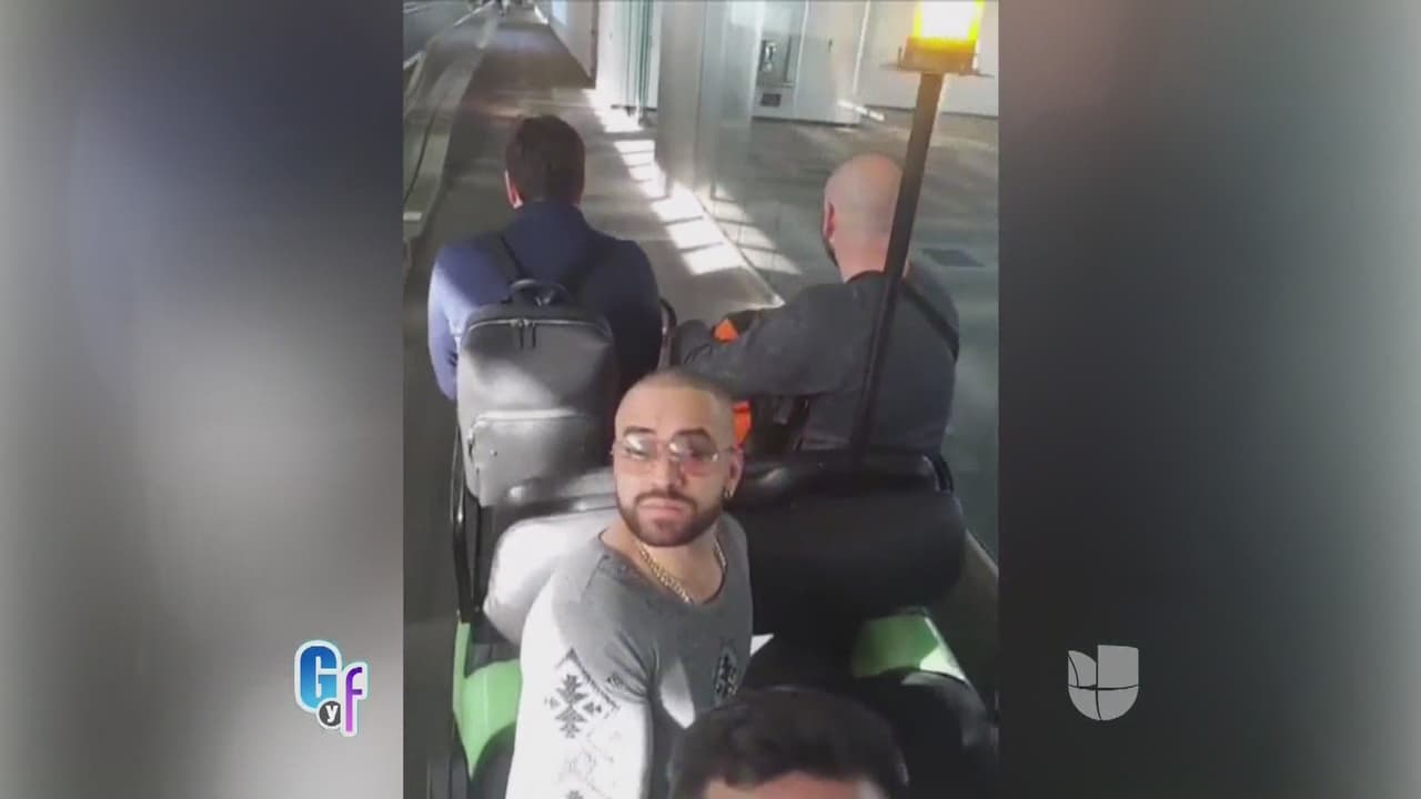 El cantante Nacho, de Chino y Nacho, ya está de regreso en Miami después del mal rato que pasó en Venezuela al perder su pasaporte.