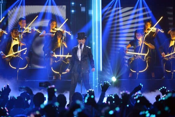 Así fue como comenzó a promocionar su nuevo disco.