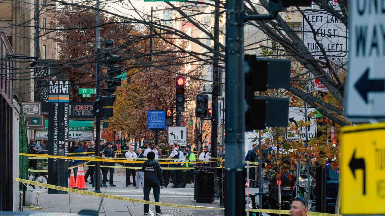 Revelan nuevo video del tiroteo contra dos miembros de la Guardia Nacional cerca de la Casa Blanca