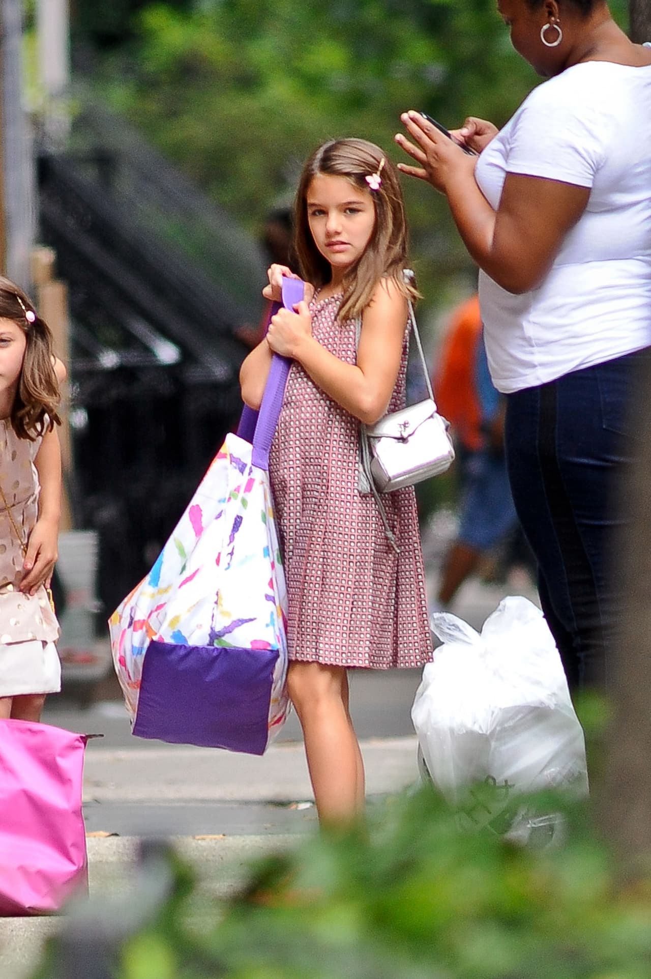 Suri es la adorable hija de Tom Cruise que ya está formando su estilo.