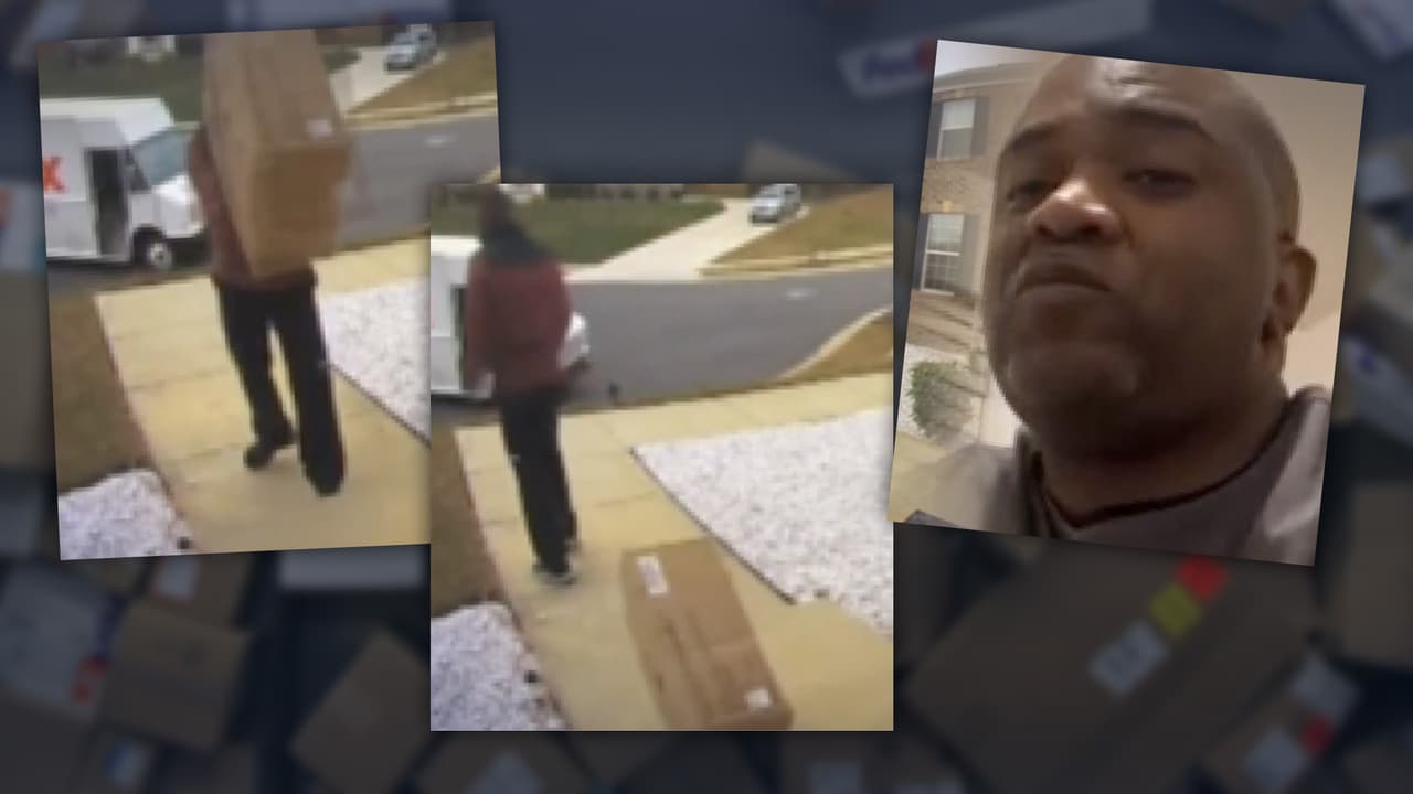 Mira cómo la entrega de un paquete le costó el empleo a un conductor de FedEx