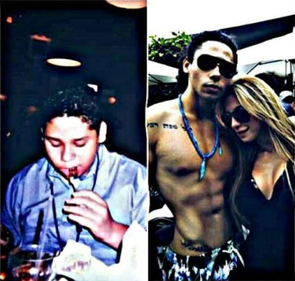 Su atlético cuerpo es su principal arma en este reality show, aunque en su niñez y adolescencia tuvo sobrepeso.