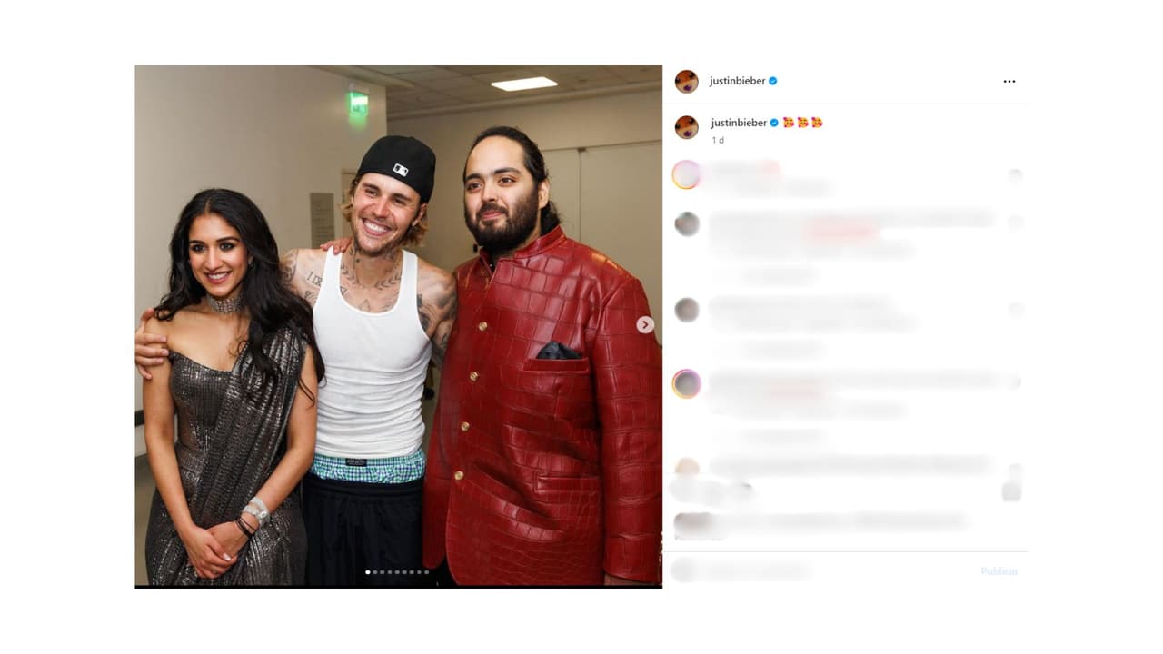 Justin Bieber habría cobrado poco más de 10 millones de dólares por cantar en preboda.