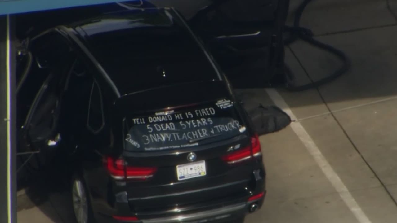 Detienen a hombre por amenazas contra Donald Trump en lavado de autos en Carolina del Norte