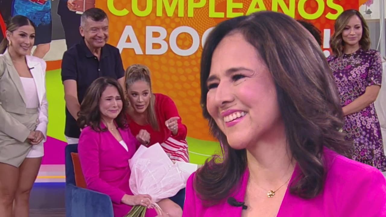 Abogada Jessica Domínguez rompe en llanto al recibir un emotivo mensaje por su cumpleaños