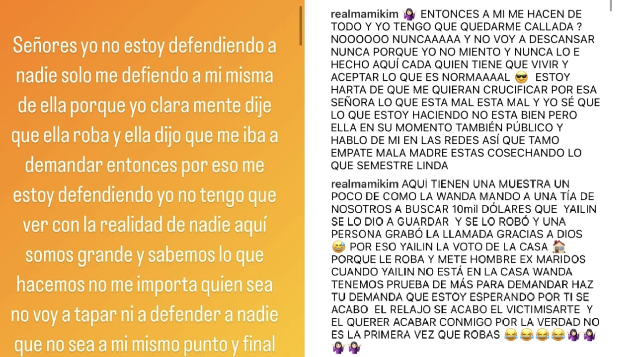 Mami Kim arremete en contra de su madre.