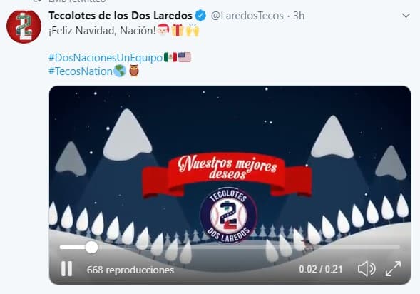 Futbolistas, boxeadores y equipos completos aprovechan las fiestas decembrinas para enviar sus mejores deseos a los aficionados.