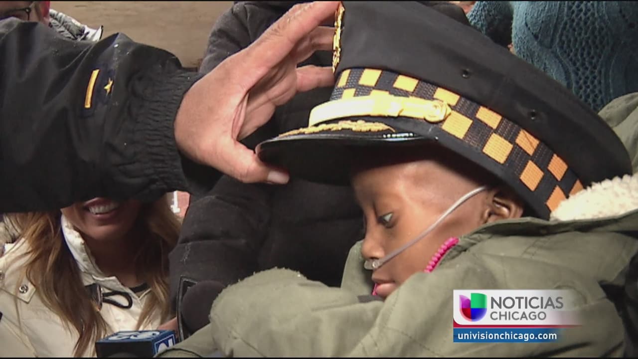Pequeña que soñaba con ser policía de Chicago murió víctima de cáncer