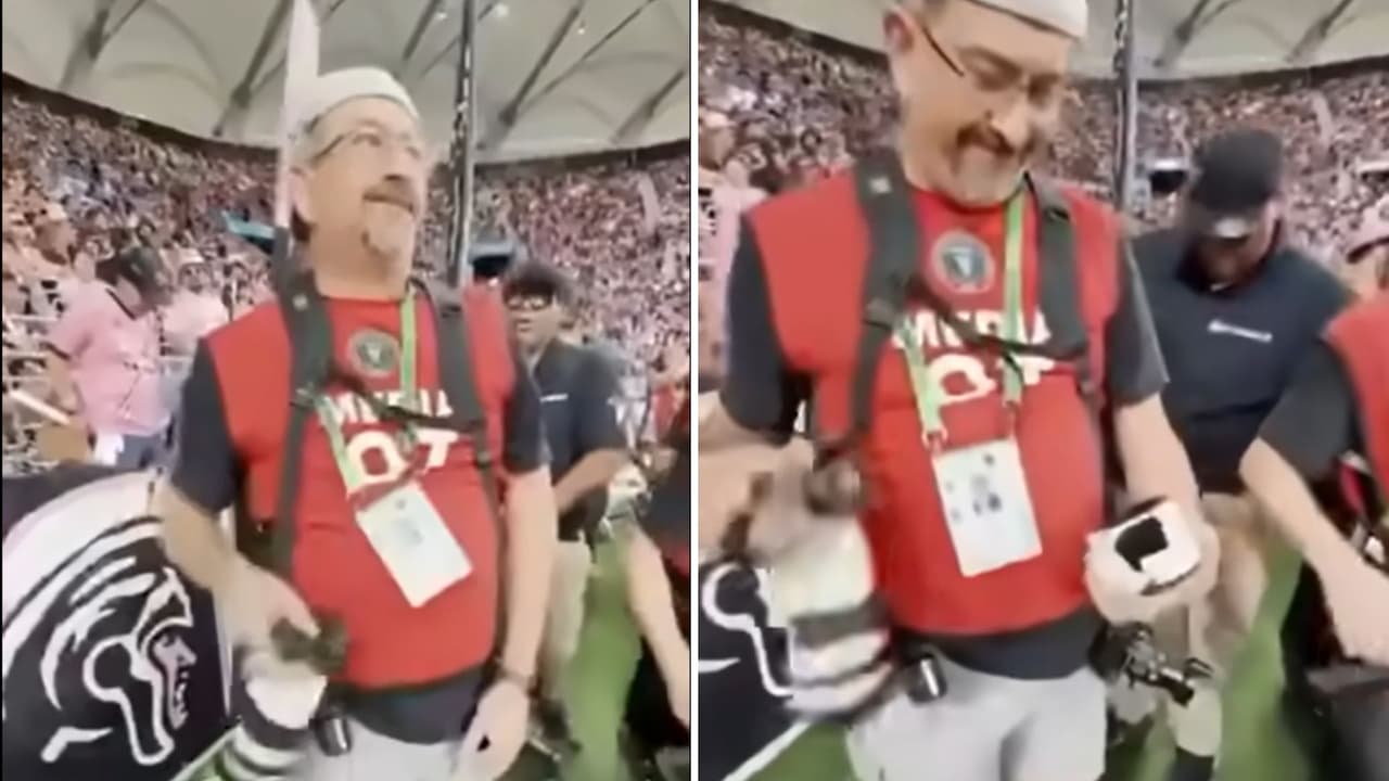 Un balonazo de Messi volvió viral a fotógrafo de Austin y su historia lo llevó a ayudar a toda una comunidad