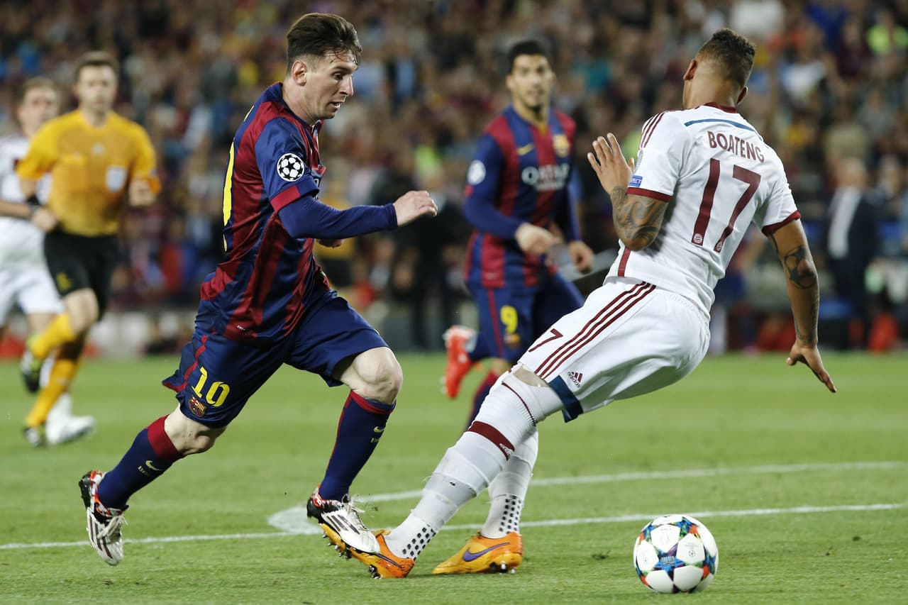 Con una gambeta monumental, Lionel Messi rompió la cadera de Jerome Boateng y lo dejó tirado mientras el mundo vio cómo se desplomaba lentamente mientras Leo le picaba el balón a Neuer con la pierna derecha, la mala dicen.