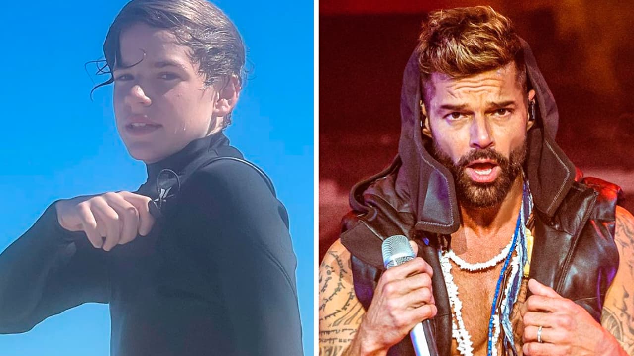 Así han crecido los mellizos de Ricky Martin: son guapos, talentosos y estrellas de Tiktok