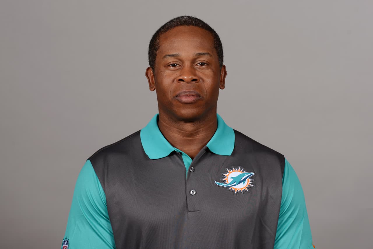 This is a 2016 photo of Vance Joseph of the Miami Dolphins NFL football team. This image reflects the Miami Dolphins active roster as of Thursday, May 5, 2016 when this image was taken. (AP Photo)