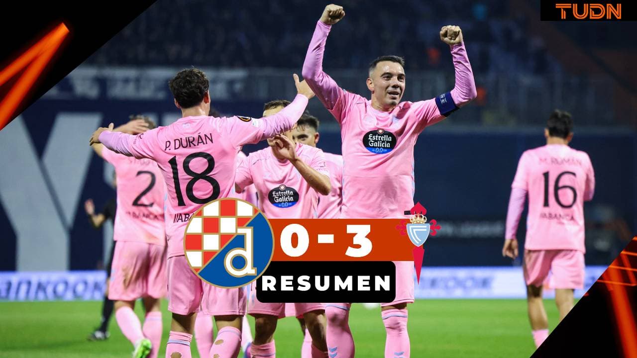 Celta le quita el invicto al Dinamo Zagreb y logra tercer triunfo seguido