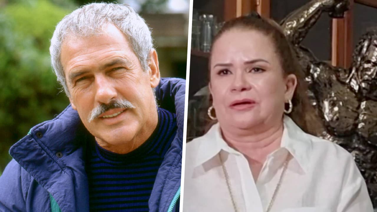 Viuda de Andrés García confirma que los tres hijos sí están en el testamento y llora tras aclarar lo del divorcio