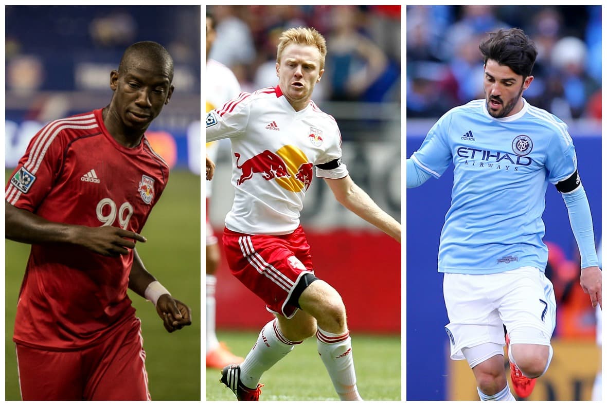 ¿Qué jugador es considerado el mejor de los tres equipos neoyorquinos? A) Bradley Right-Phillips, de los New York Red Bulls, B) Michael Dax McCarty, de los New York Red Bulls o C)David Villa, del New York City FC
