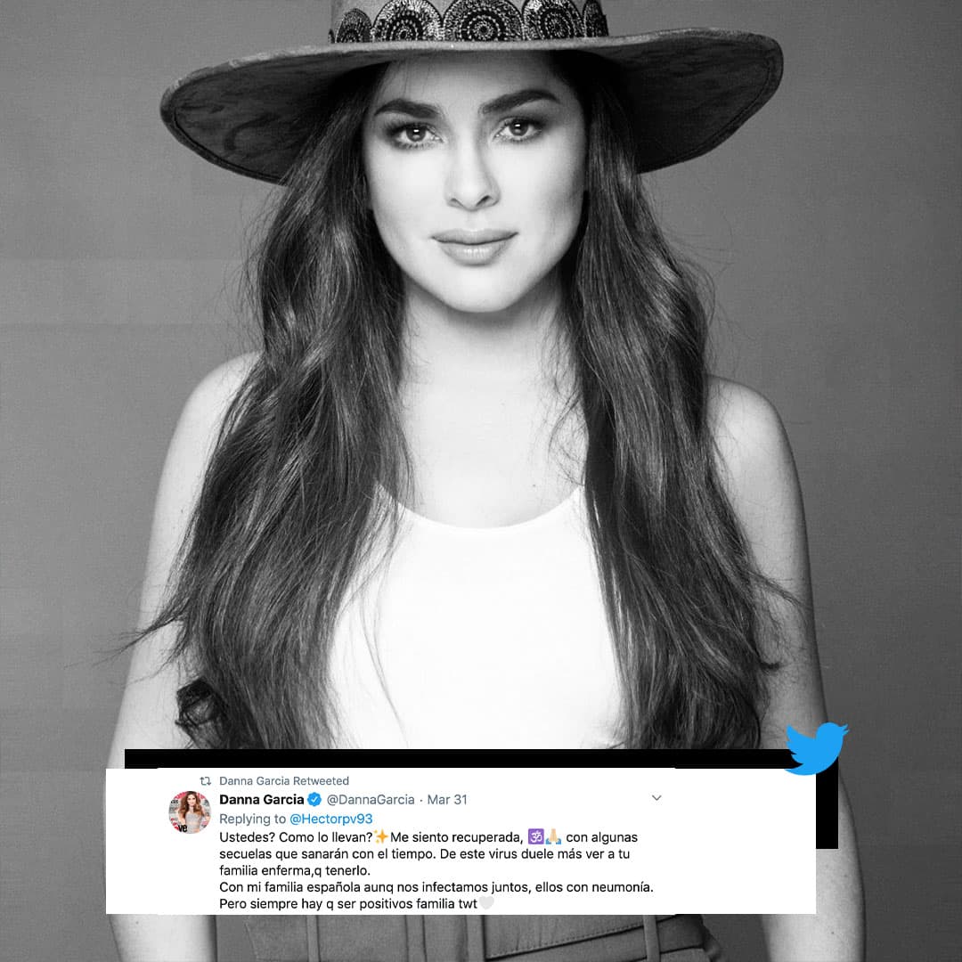 “Me siento recuperada, con algunas secuelas que sanarán con el tiempo. De este virus duele más ver a tu familia enferma, que tenerlo”, escribió la actriz colombiana en su cuenta oficial en Twitter.