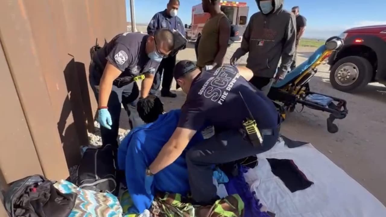 Mujeres embarazadas y migrantes a punto de ahogarse: las emergencias en la frontera de Yuma