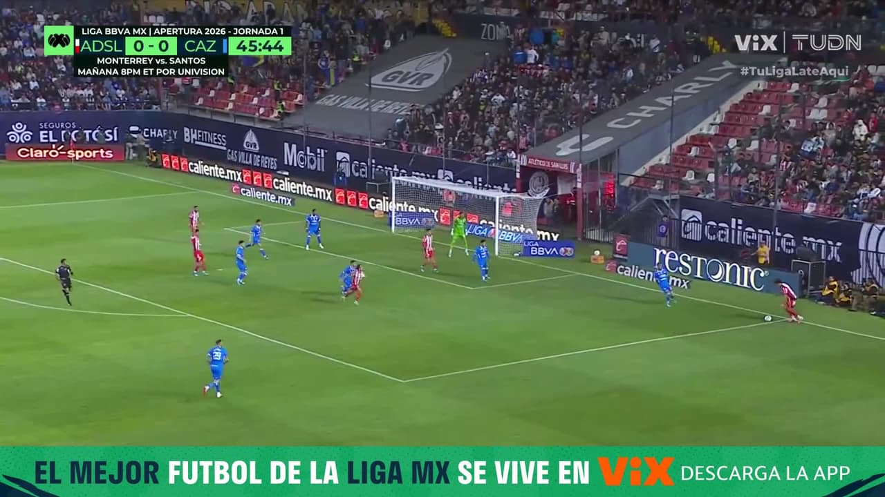 ¡Estás loco, Salles-Lamonge! ¡Enfermo golazo del San Luis!