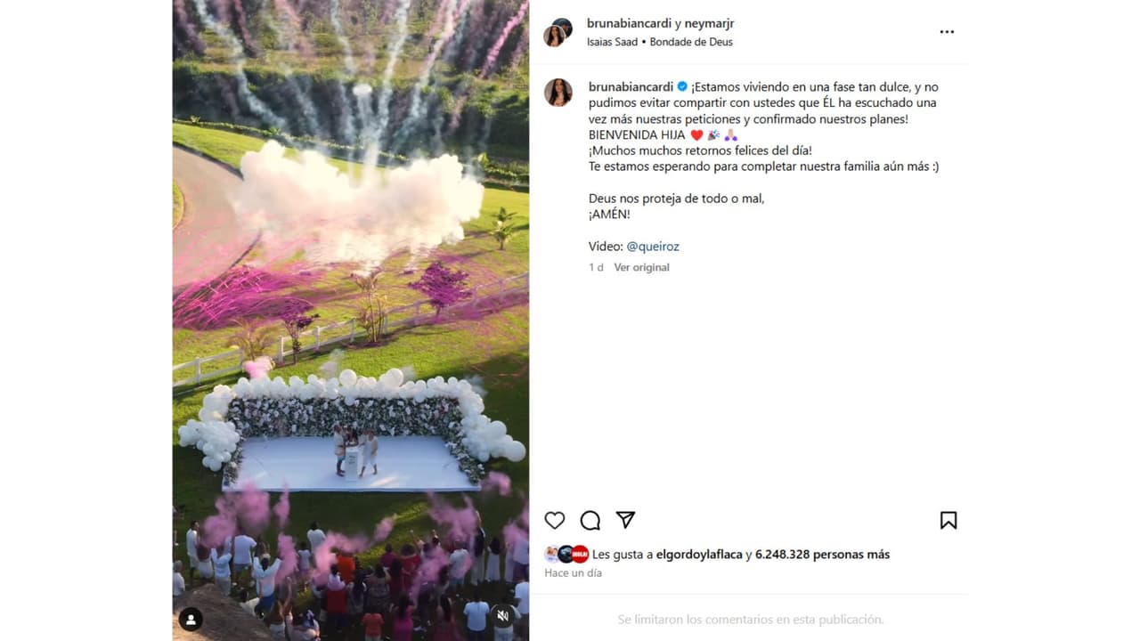 Así anunció que nuevamente se convertiría en papá.