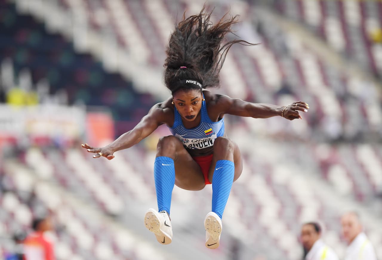 Latinoamericanas Ibargüen y Rojas se meten a final de salto triple en Doha
