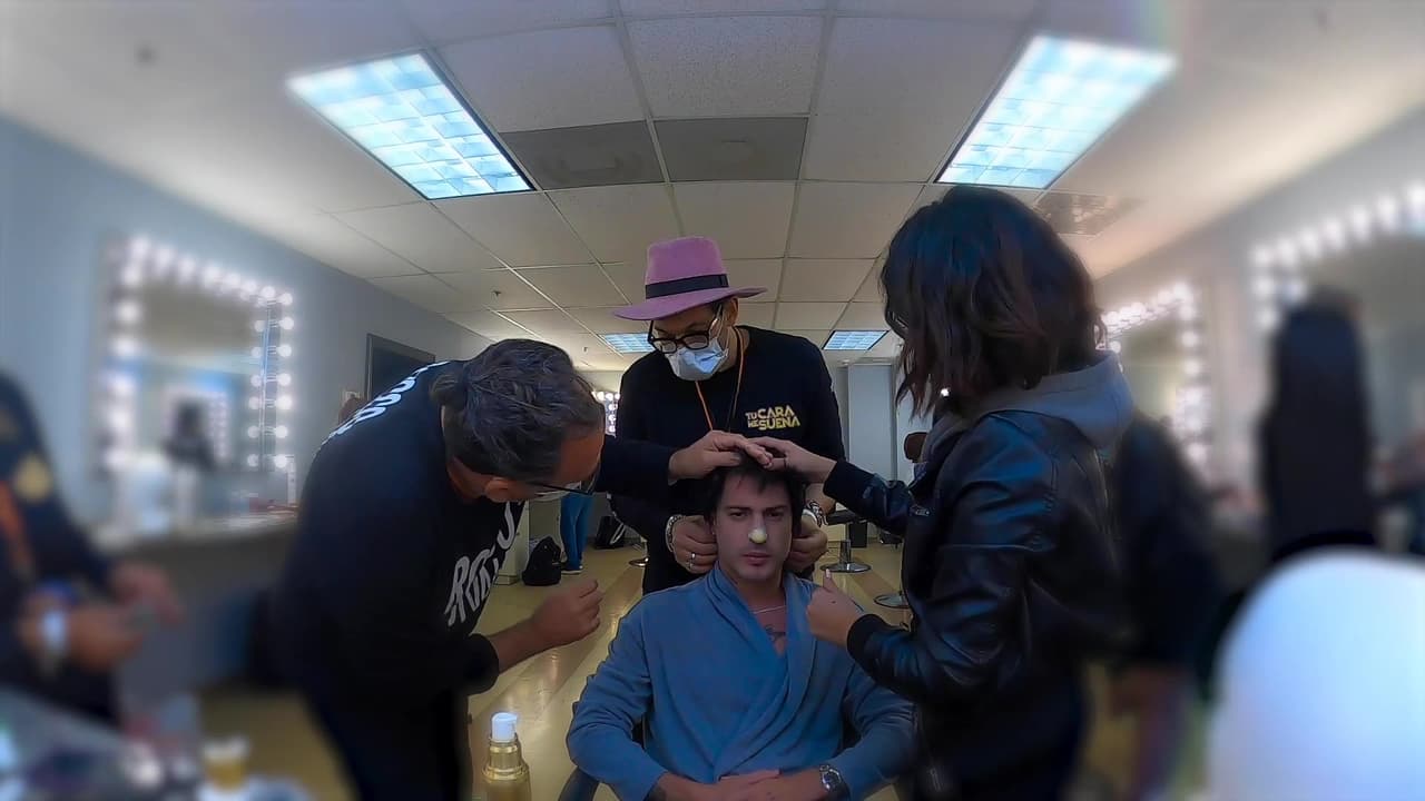 Así que Llane se puso en las manos del área de maquillaje y caracterización de TCMS para su proceso de caracterización.